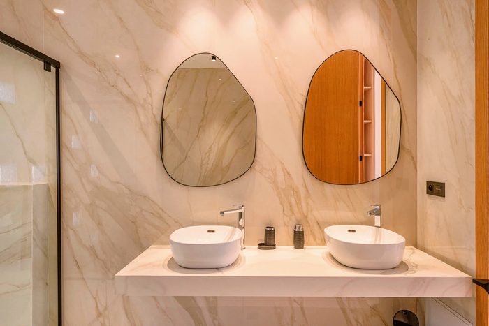 The bathroom of the Master suite
